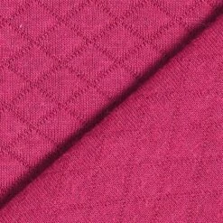 Quilted Jersey – Raspberry -Tailor Supplies Sales Store ZB01 38