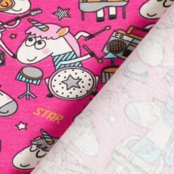 Cotton Jersey Rock Unicorn – Purple 10 Cotton Jersey Rock Unicorn – Purple -Tailor Supplies Sales Store ZB01 409