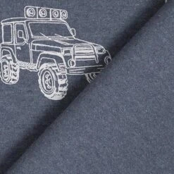 Cotton Jersey Four-by-Four – Navy Blue -Tailor Supplies Sales Store ZB01 415