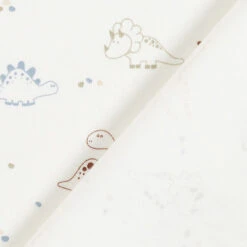 Cotton Jersey Baby Dinosaurs– Offwhite -Tailor Supplies Sales Store ZB01 43