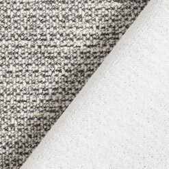 Salt & Pepper Jacquard Jersey – White/anthracite -Tailor Supplies Sales Store ZB01 46