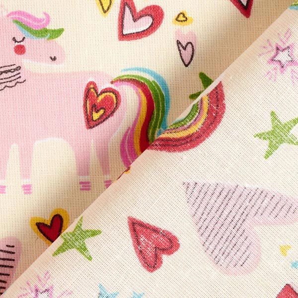 Coated Cotton Fabulous Horses – Light Beige/pink 6 Coated Cotton Fabulous Horses – Light Beige/pink - Image 4