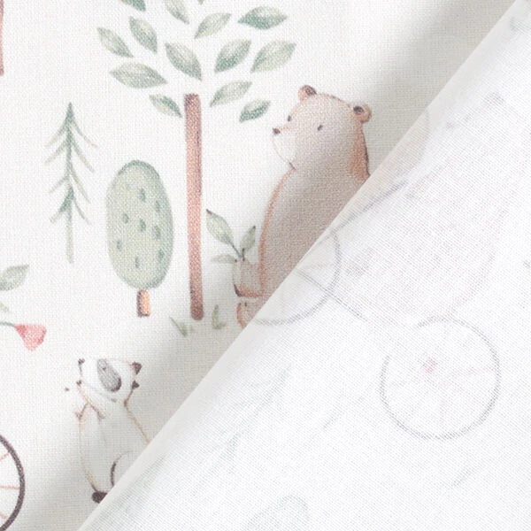 Poplin Bears On The Go Digital Print – Offwhite 6 Poplin Bears On The Go Digital Print – Offwhite - Image 4