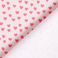 Decorative Cotton Twill Fabric, Mini Hearts – Light Pink 13 Decorative Cotton Twill Fabric, Mini Hearts – Light Pink -Tailor Supplies Sales Store ZB01 503