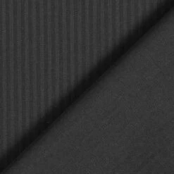 Fine Stripes Shirting Fabric – Black -Tailor Supplies Sales Store ZB01 517