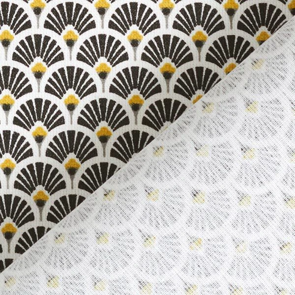 Coated Cotton Little Fans – Black 5 Coated Cotton Little Fans – Black - Image 4