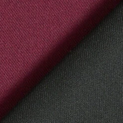 Doubleface Coating Fabric – Merlot/black -Tailor Supplies Sales Store ZB01 526