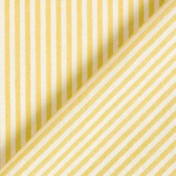 Cotton Viscose Blend Stripes – Curry Yellow/offwhite -Tailor Supplies Sales Store ZB01 528