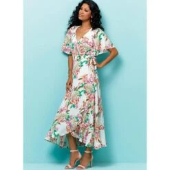 Wrap Dresses, Butterick 6554 | 6 - 14 -Tailor Supplies Sales Store ZB01 747