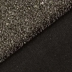Glamour Tinsel Glitter Jersey– Black -Tailor Supplies Sales Store ZB01 76