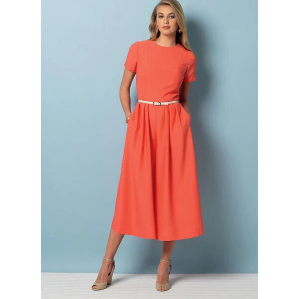 Misses/Misses Petite Dress / Jumpsuit, Vogue V9075 4 Misses/Misses Petite Dress / Jumpsuit, Vogue V9075 - Image 2