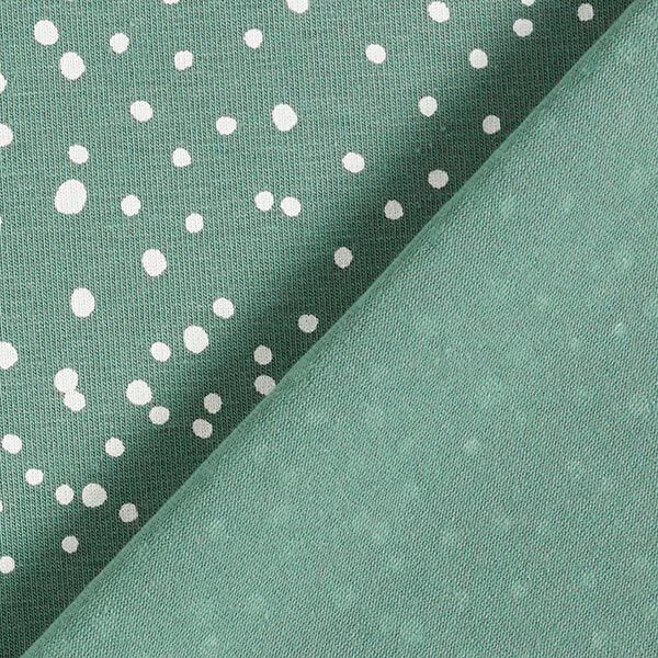 Cotton Jersey Irregular Dots – Reed 6 Cotton Jersey Irregular Dots – Reed - Image 4