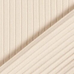 Plain Ribbed Jersey – Natural -Tailor Supplies Sales Store ZB01 97