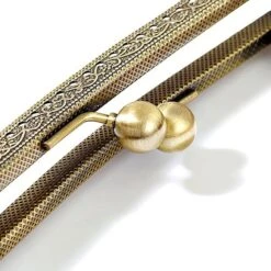 Bag Frame With Handle Kylie – Antique Gold Metallic | Prym -Tailor Supplies Sales Store ZB02 1022