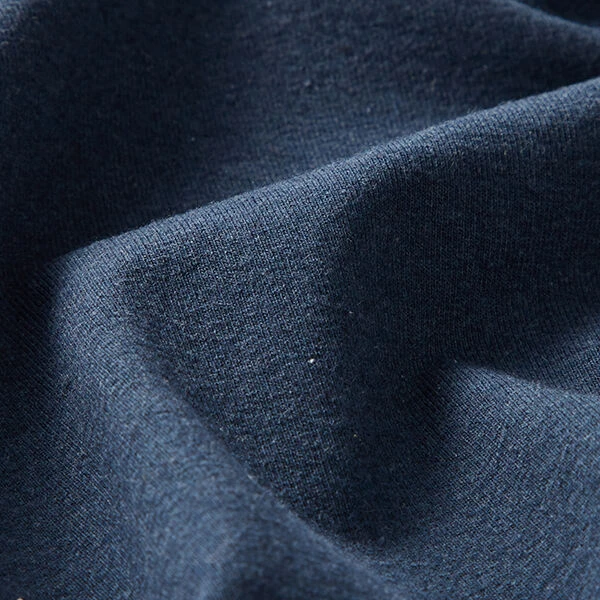 Recycled Cotton Blend Jersey – Denim Blue 4 Recycled Cotton Blend Jersey – Denim Blue - Image 2