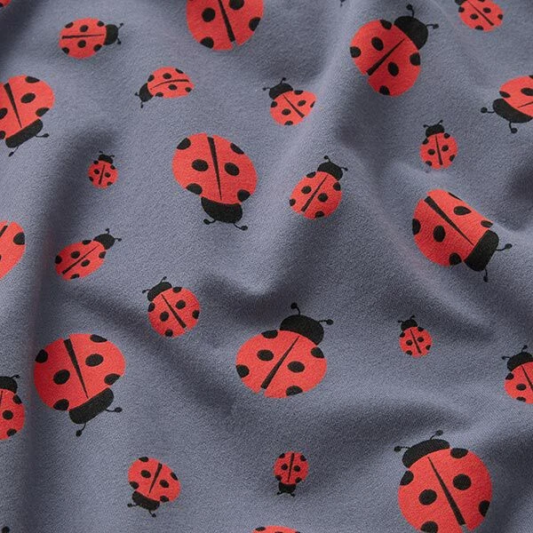 Cotton Jersey Ladybird – Blue Grey 4 Cotton Jersey Ladybird – Blue Grey - Image 2
