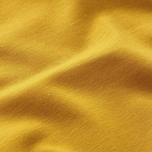 Bamboo Viscose Jersey Plain – Curry Yellow 4 Bamboo Viscose Jersey Plain – Curry Yellow - Image 2