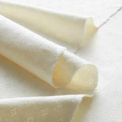 Fine Jersey Knit With Openwork – Offwhite 12 Fine Jersey Knit With Openwork – Offwhite -Tailor Supplies Sales Store ZB02 184