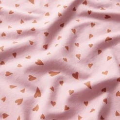 Cotton Jersey Swirled Hearts – Light Dusky Pink 8 Cotton Jersey Swirled Hearts – Light Dusky Pink -Tailor Supplies Sales Store ZB02 211