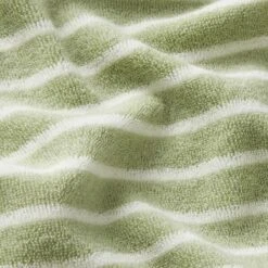 Terry Cloth Jersey Stripes – Pistachio 9 Terry Cloth Jersey Stripes – Pistachio -Tailor Supplies Sales Store ZB02 215