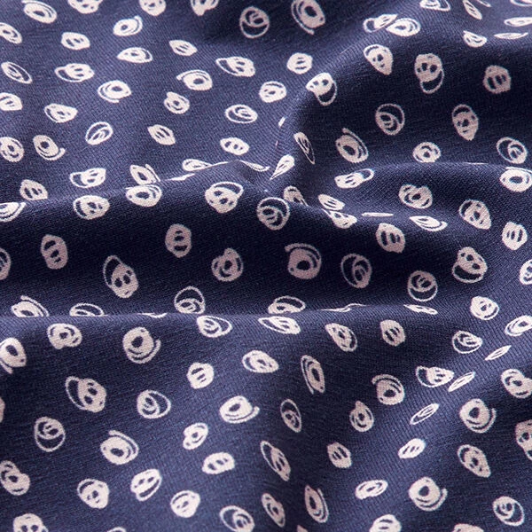 Loops Cotton Jersey – Indigo 4 Loops Cotton Jersey – Indigo - Image 2