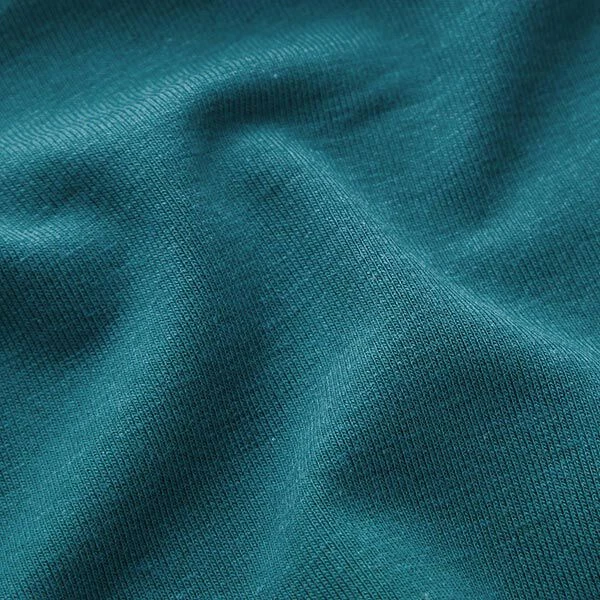 Bamboo Viscose Jersey Plain – Petrol 4 Bamboo Viscose Jersey Plain – Petrol - Image 2