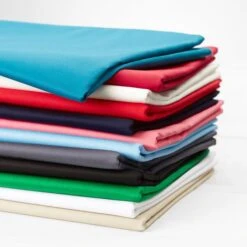 Stretch Cotton Satin – Black -Tailor Supplies Sales Store ZB02 509