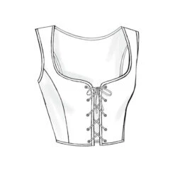 Laced Corsets, Butterick 4669 | 6 - 12 -Tailor Supplies Sales Store ZB02 568