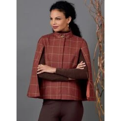 Misses' Cape, Butterick 6603 | 14 - 22 -Tailor Supplies Sales Store ZB02 609