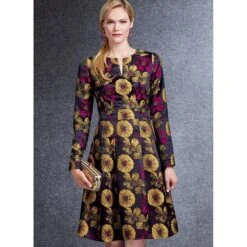 Dress, Vogue 1737 | 32-40 11 Dress, Vogue 1737 | 32-40 -Tailor Supplies Sales Store ZB02 618