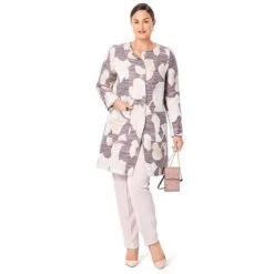 Plus Size Coat / Jacket | Burda 6034 | 44-54 -Tailor Supplies Sales Store ZB02 640