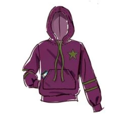 Hooded Top, McCall´s 8070 | S-L -Tailor Supplies Sales Store ZB02 647