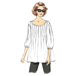 Tops, Butterick 6024 | L - 2XL -Tailor Supplies Sales Store ZB02 662