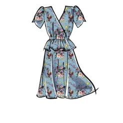 Maxi Dress, McCall´s 8035 | 42-48 -Tailor Supplies Sales Store ZB02 696