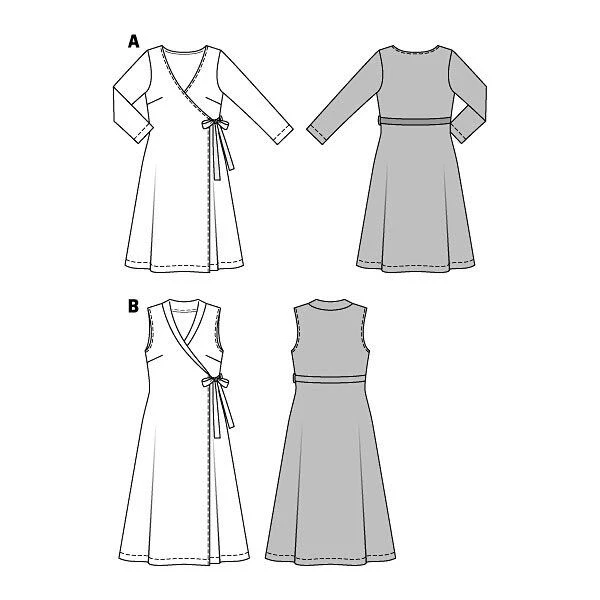 Wrapped Dress , Burda 6759 6 Wrapped Dress , Burda 6759 - Image 4