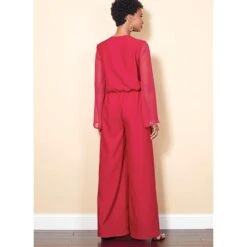 Plus Size - Jumpsuit | Sash, Katherine Tilton 6522 | 18W - 24W -Tailor Supplies Sales Store ZB02 707