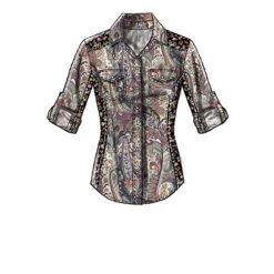Blouse, McCall´s 8027 | 40-48 -Tailor Supplies Sales Store ZB02 765