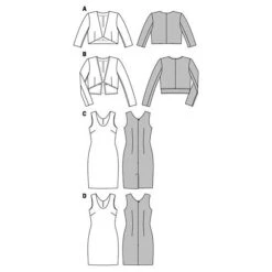 Dress, Burda 6773 -Tailor Supplies Sales Store ZB02 786