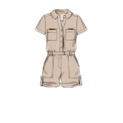 Overall, McCalls 7330 | 32-40 -Tailor Supplies Sales Store ZB02 799