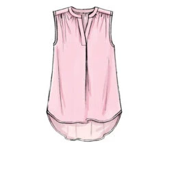 Blouse, McCalls 7324 | 40-48 -Tailor Supplies Sales Store ZB02 806