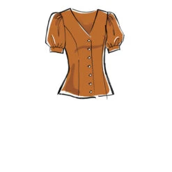 Blouse, McCall´s 8040 | 40-48 -Tailor Supplies Sales Store ZB02 826