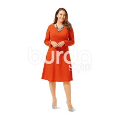 Dress, Burda 6680 -Tailor Supplies Sales Store ZB02 842