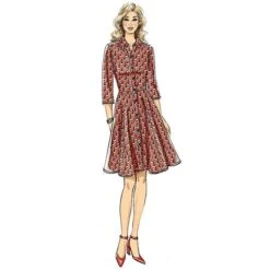 Dress, Butterick 6702 | 32-40 -Tailor Supplies Sales Store ZB02 843