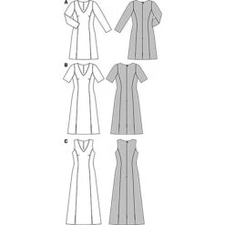 Dress, Burda 6894 9 Dress, Burda 6894 -Tailor Supplies Sales Store ZB02 849