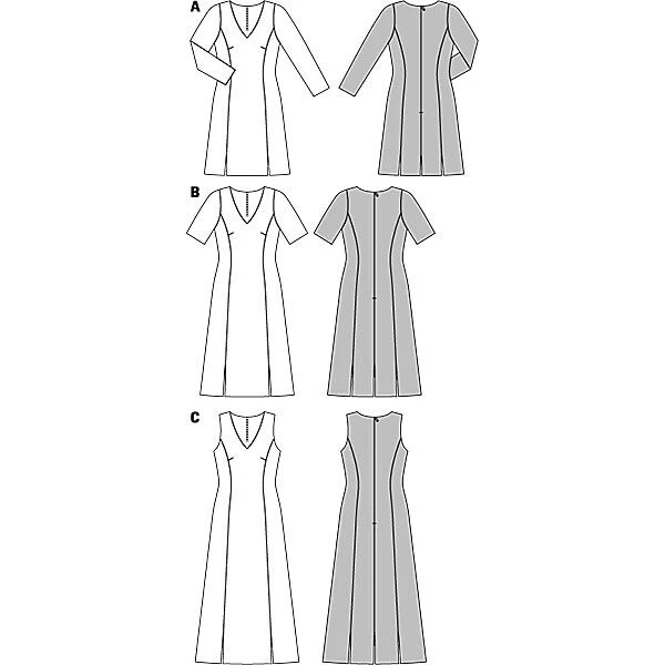 Dress, Burda 6894 5 Dress, Burda 6894 - Image 3