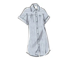 Dress, McCall´s 8030 | 32-48 -Tailor Supplies Sales Store ZB02 857