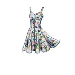 Dress | McCalls 8177 | 32-40 9 Dress | McCalls 8177 | 32-40 -Tailor Supplies Sales Store ZB02 861