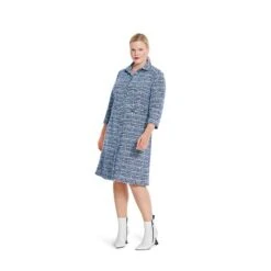 Plus-Size Dress | Burda 5882 | 44-54 -Tailor Supplies Sales Store ZB02 863
