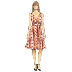 Dress, Vogue 9053 | 6 - 14 -Tailor Supplies Sales Store ZB02 890