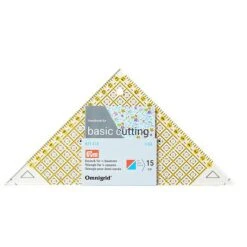 Triangle Quilting Ruler [ Dimensions:225 Mm X 125 Mm Bis 15 Cm] | Prym -Tailor Supplies Sales Store ZB02 945